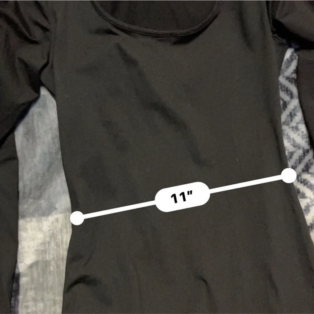 SHEIN Black Maxi Long Sleeve Dress Small - Picture 7 of 9